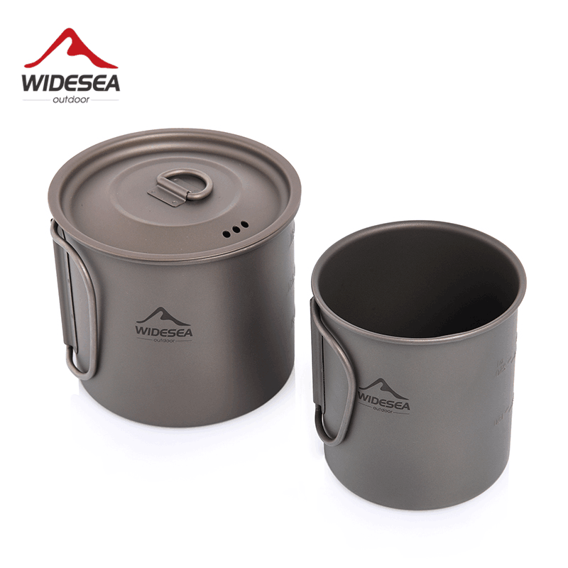 Camping Cooking Trangia - Widesea Camping Mug Titanium Cup Tourist