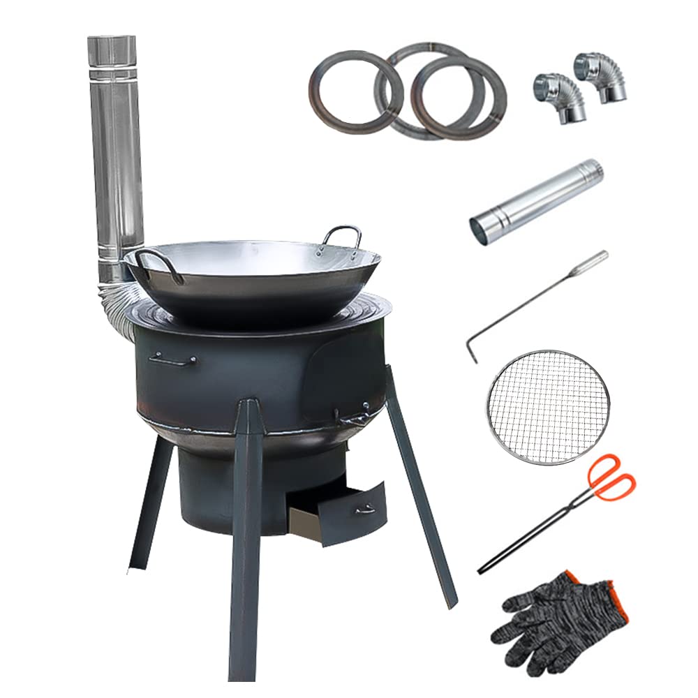 Camping Cooking Hot Plate - 43cm Portable Detachable Outdoor Cooking Stove