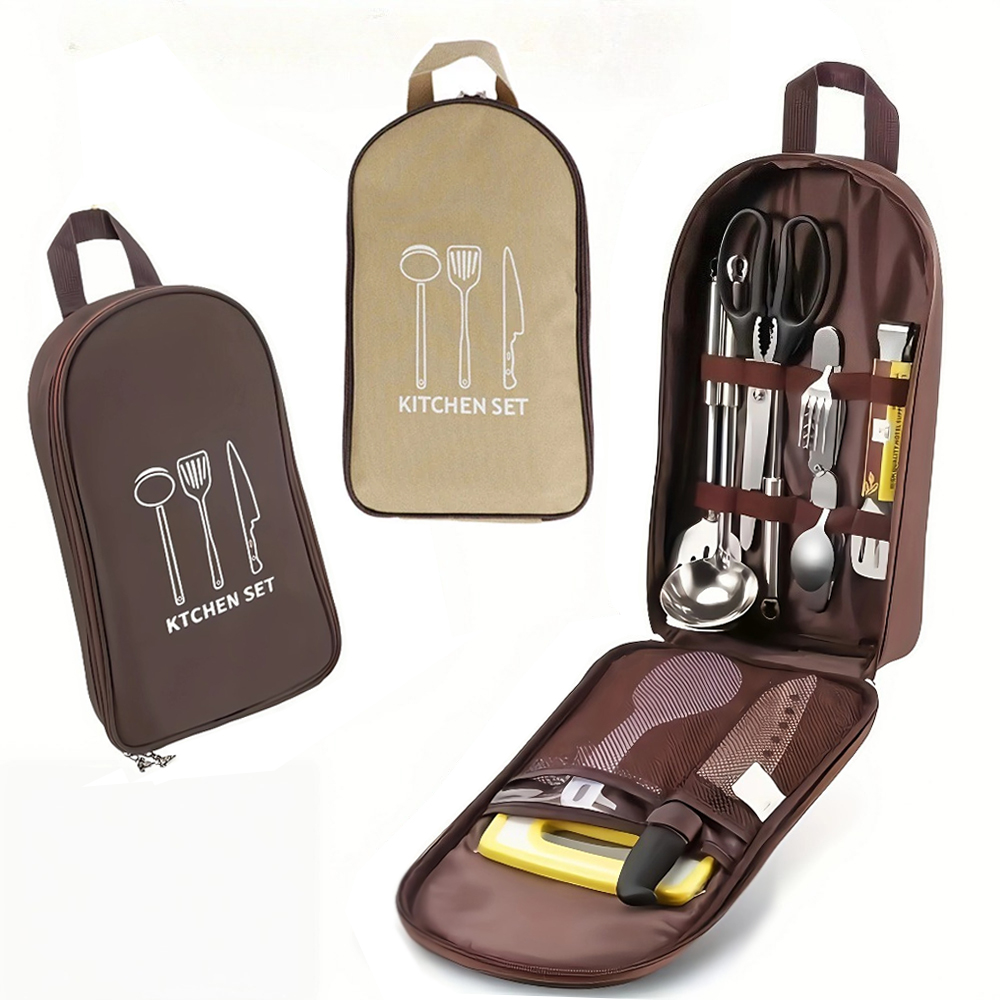 Portable Outdoor Cook Bag Camp - Camping Cooking Utensils Storage recension och pris