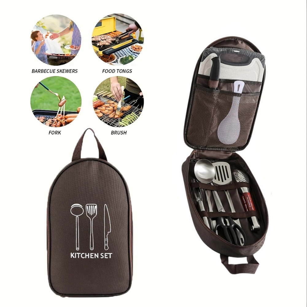 Portable Outdoor Cook Bag Camp - Camping Cooking Utensils Storage recension och pris