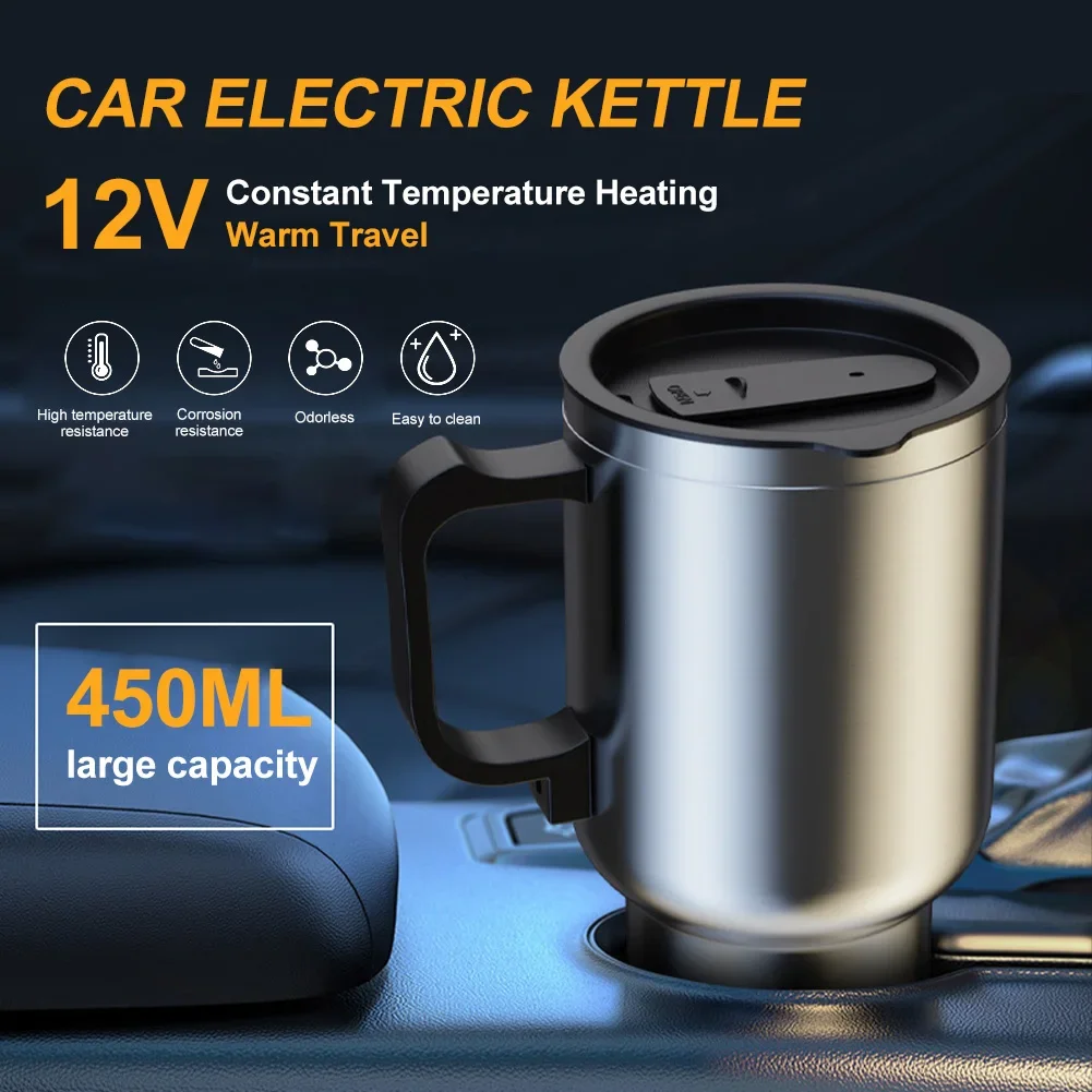 Electric Heating Car Kettle DC - Camping Cooking Mug recension och pris