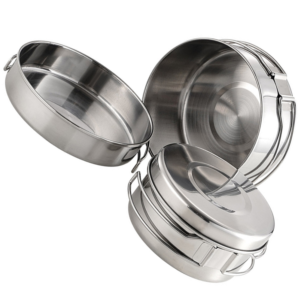 1Set Stainless Steel Camping C - Camping Cooking Set Stainless Steel recension och pris