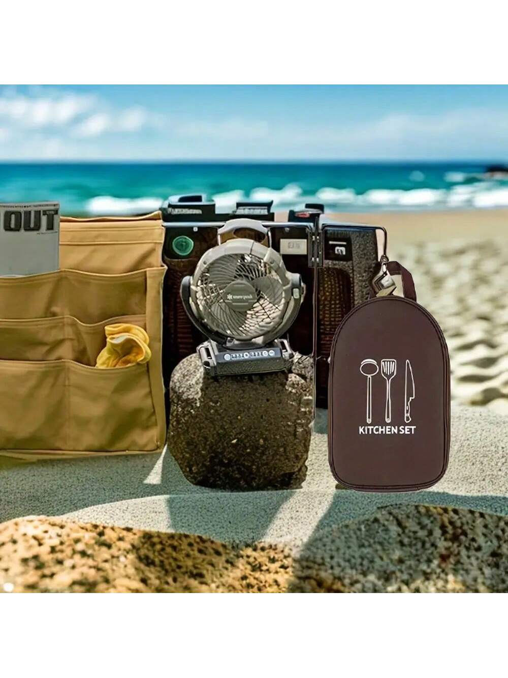 Outdoor Camping Cookware Stora - Camping Cooking Utensils Storage recension och pris