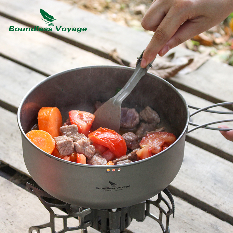 Boundless Voyage Titanium Stea - Camping Cooking Pots And Pans recension och pris