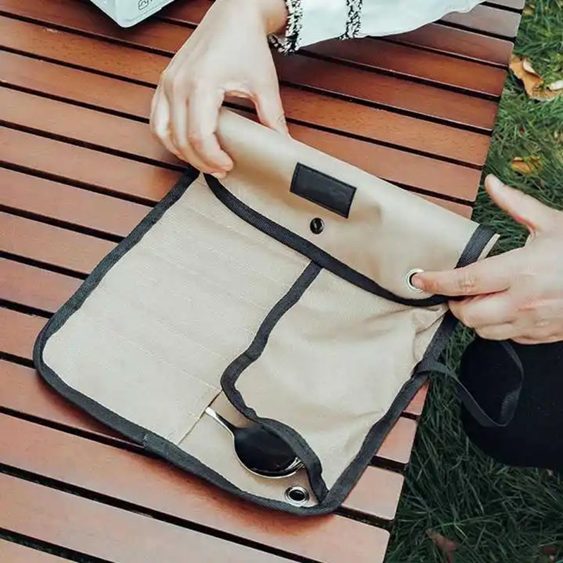 Portable Outdoor Tableware Sto - Camping Cooking Utensils Storage recension och pris