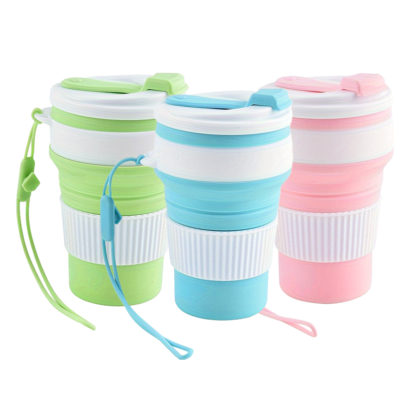 Collapsible Silicone Travel Cu - Camping Cooking Mug recension och pris