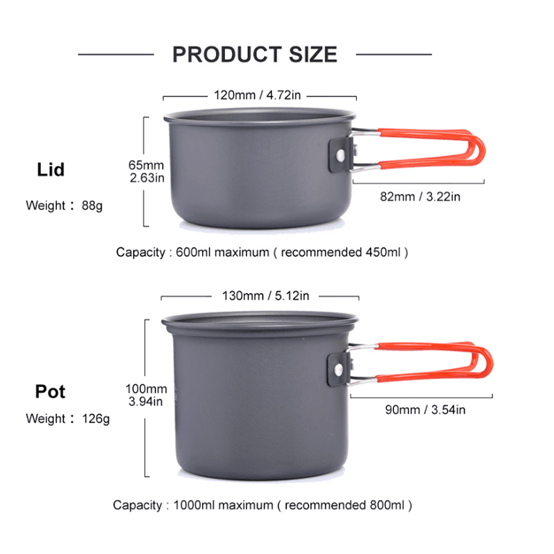 Widesea Camping Cooking Utensi - Camping Cooking Hot Plate recension och pris