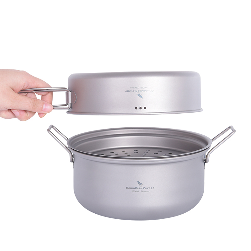 Boundless Voyage Titanium Stea - Camping Cooking Pots And Pans recension och pris