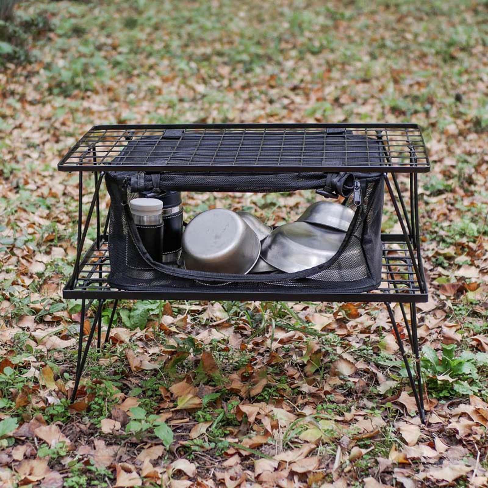 Tableware Storage Bag Portable - Camping Cooking Utensils Storage recension och pris
