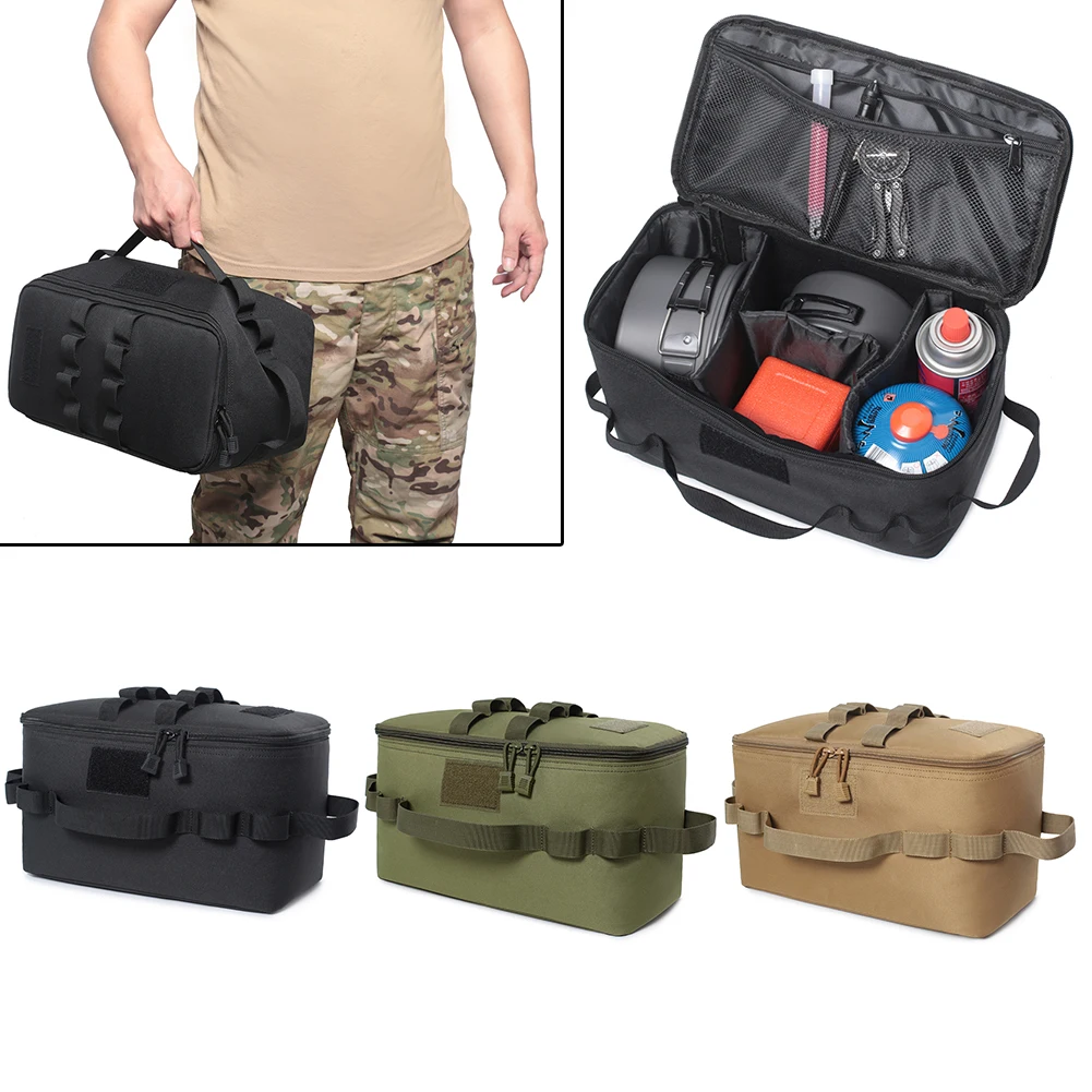 Tactical Pouch Camping Storage - Camping Cooking Utensils Storage recension och pris