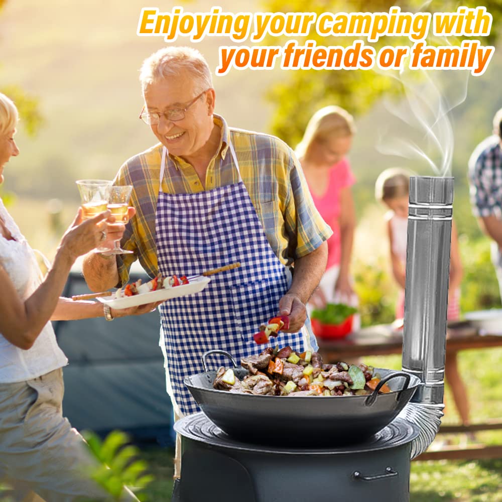 43cm Portable Detachable Outdo - Camping Cooking Hot Plate recension och pris