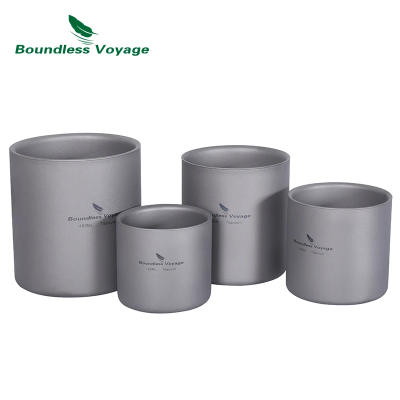 Outdoor Camp Titanium Double W - Camping Cooking Mug recension och pris