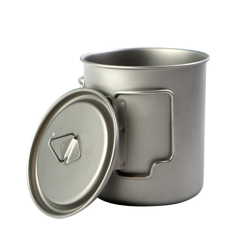 Camping Titanium Cups 450ml 55 - Camping Cooking Mug recension och pris