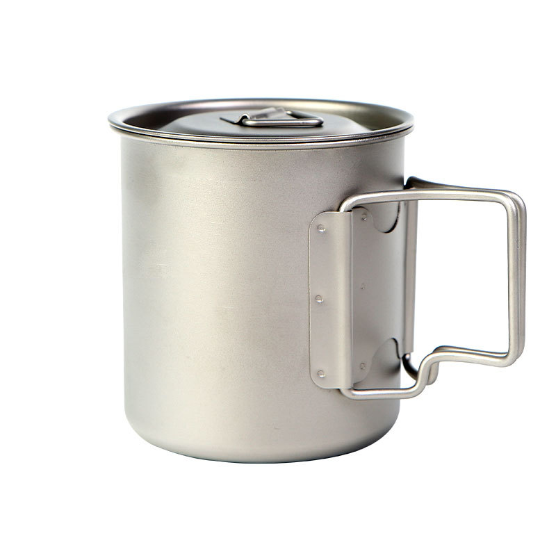 Camping Titanium Cups 450ml 55 - Camping Cooking Mug recension och pris
