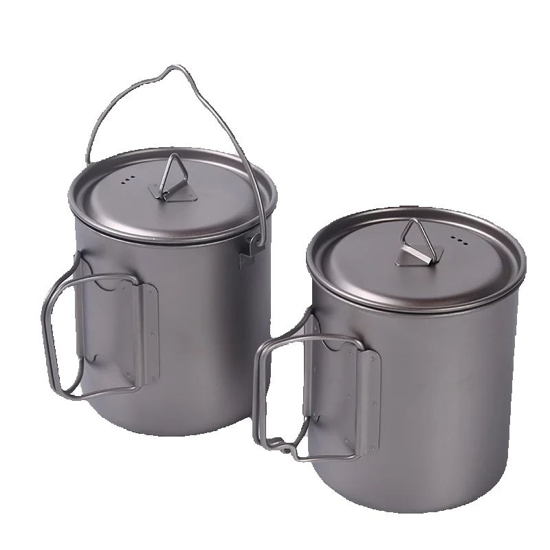 Camping Titanium Cups 450ml 55 - Camping Cooking Mug recension och pris