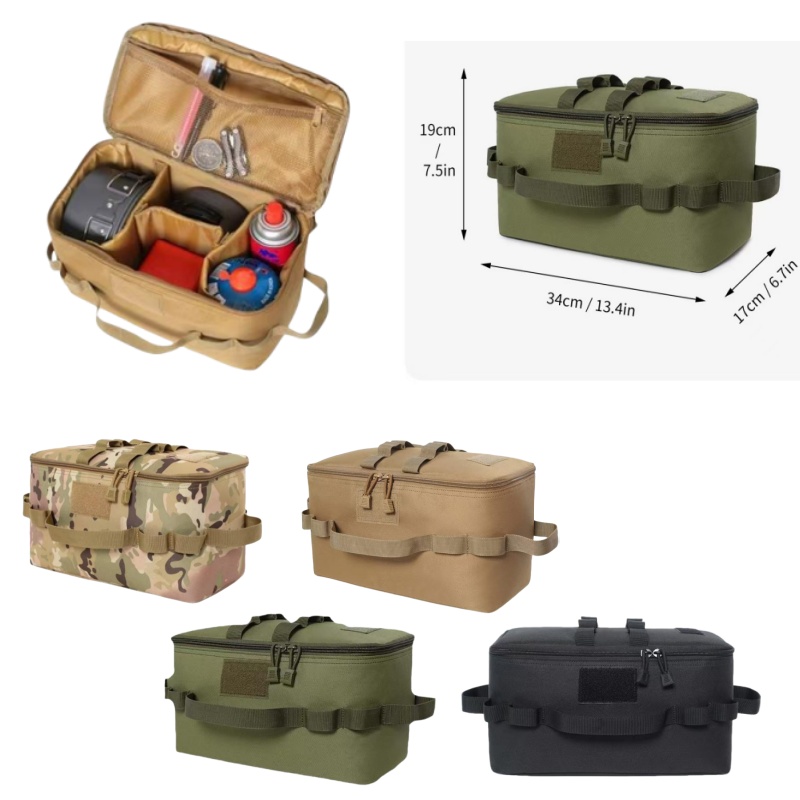 Outdoor Pouch Camping Storage  - Camping Cooking Utensils Storage recension och pris