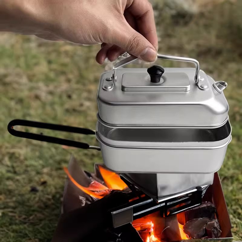 Ultralight Portable Picnic Cam - Camping Cooking Utensils Storage recension och pris