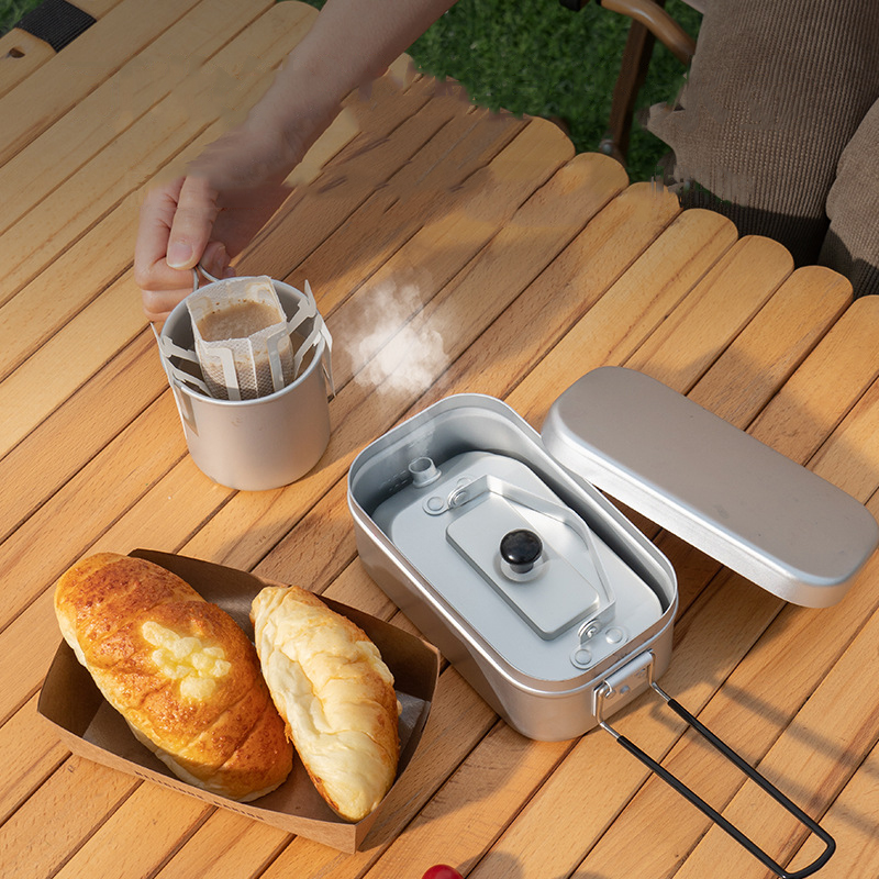 Ultralight Portable Picnic Cam - Camping Cooking Utensils Storage recension och pris