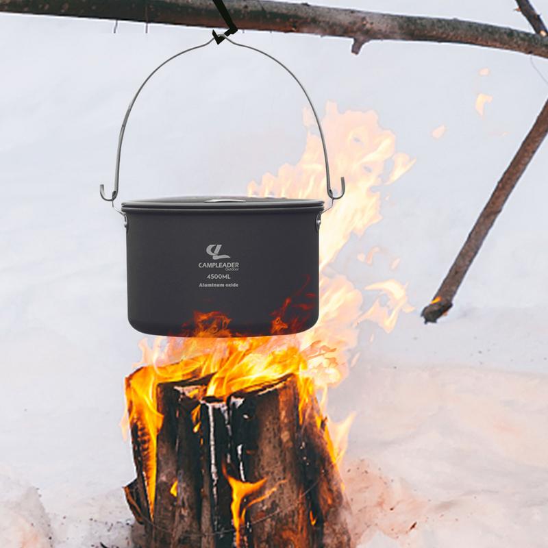 4.5L Camping Hanging Pot Cookw - Camping Cooking One Pot recension och pris