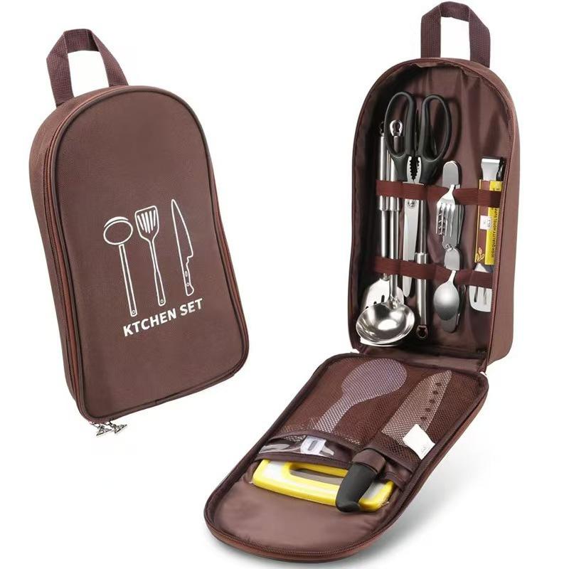 Camping Utensil Organizer Bag  - Camping Cooking Utensils Storage recension och pris