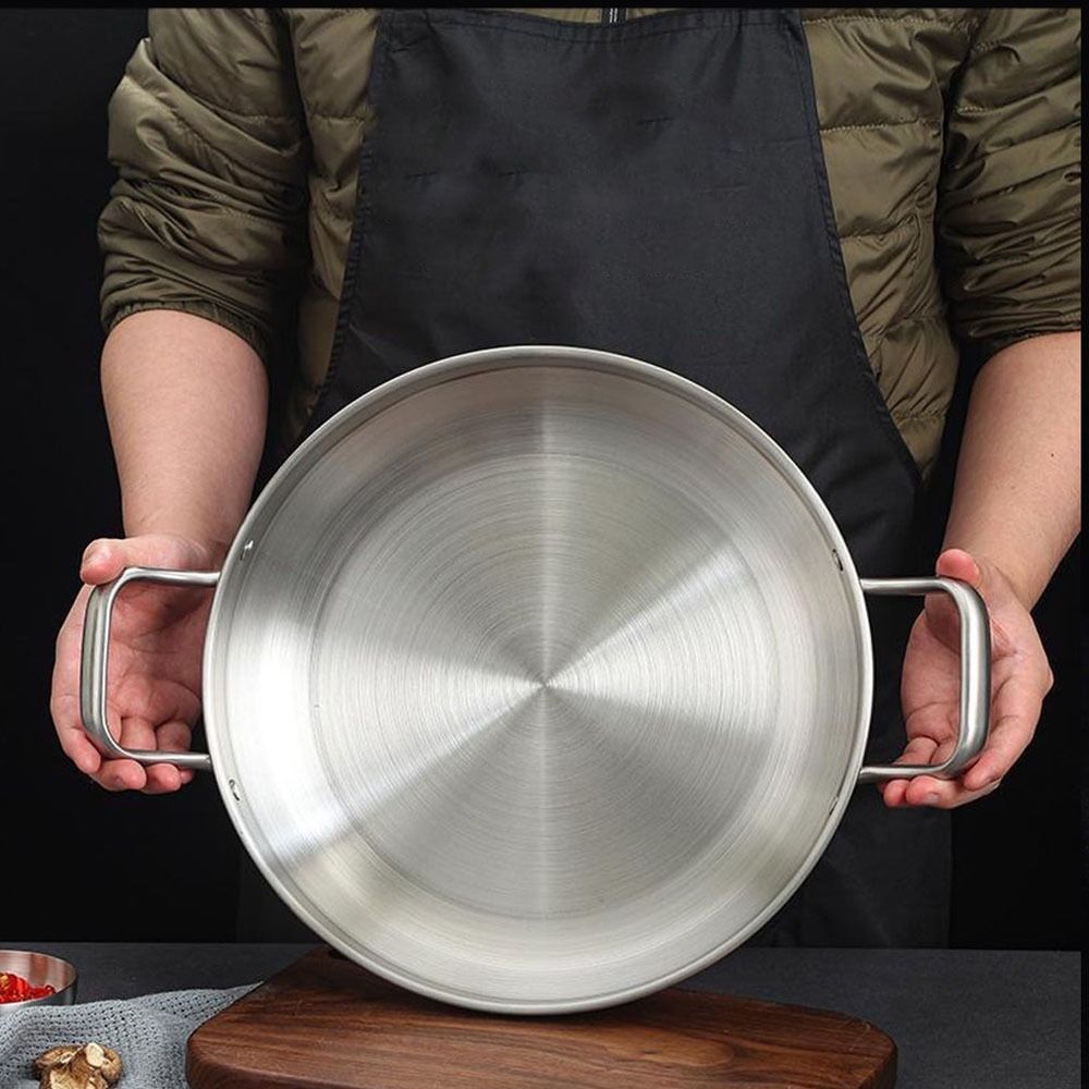Durable BBQ Plate Frying Pan S - Camping Cooking Hot Plate recension och pris