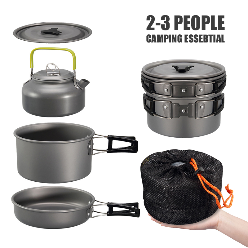WESTTUNE Camping Cookware Kit  - Camping Cooking Pots And Pans recension och pris