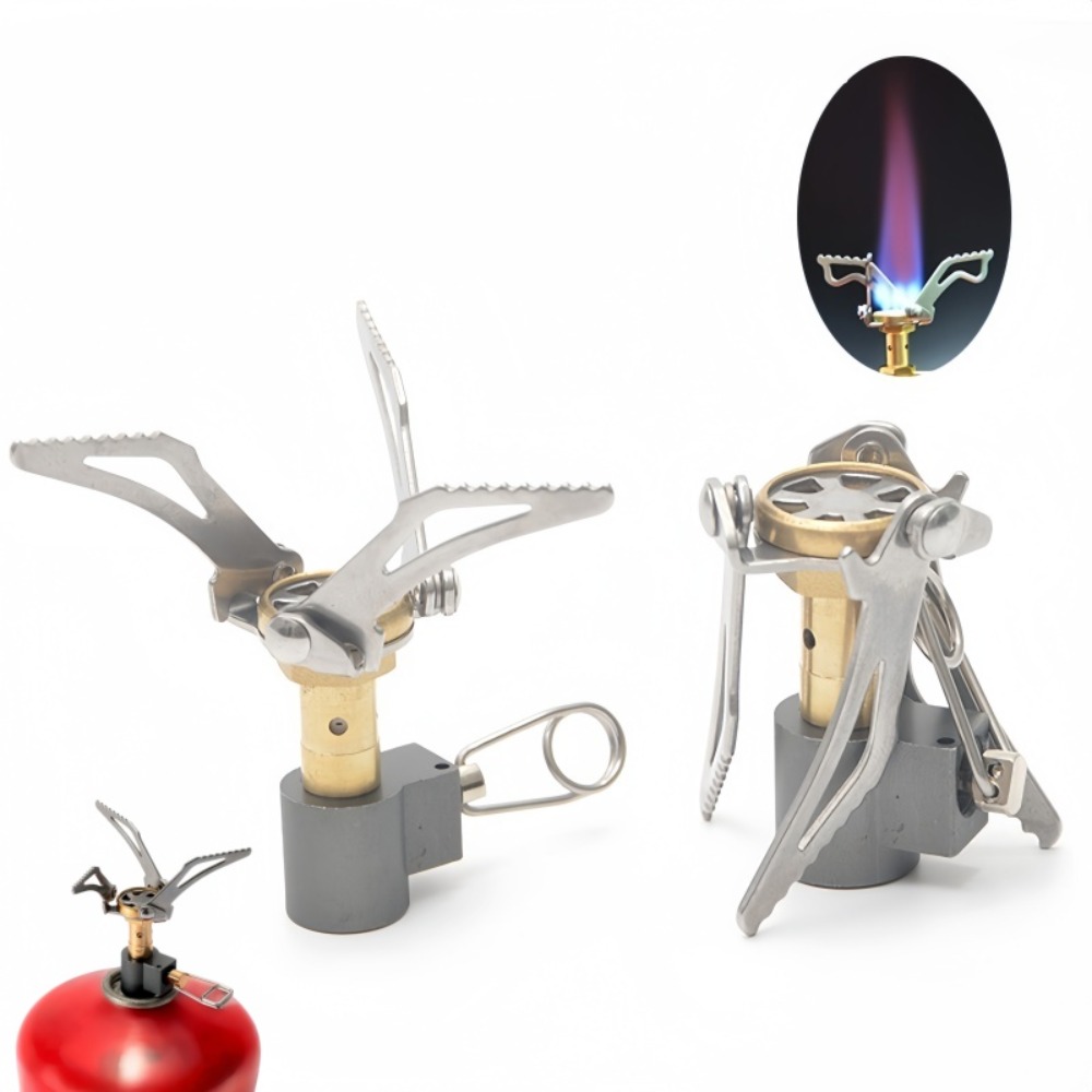 3000W Portable Foldable Alumin - Camping Cooking Gas Stove Portable Tool recension och pris