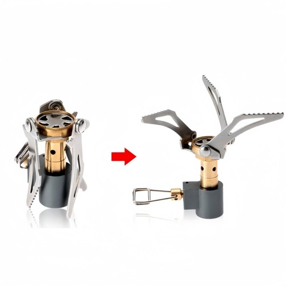 3000W Portable Foldable Alumin - Camping Cooking Gas Stove Portable Tool recension och pris