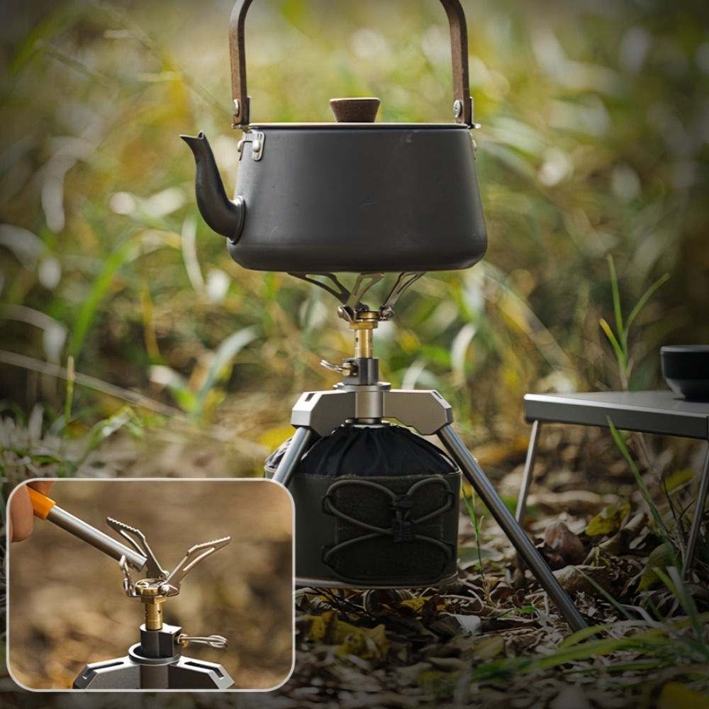3000W Portable Foldable Alumin - Camping Cooking Gas Stove Portable Tool recension och pris