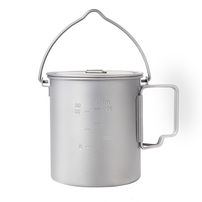 Outdoor Picnic Titanium Cookin - Camping Cooking Set Stainless Steel recension och pris