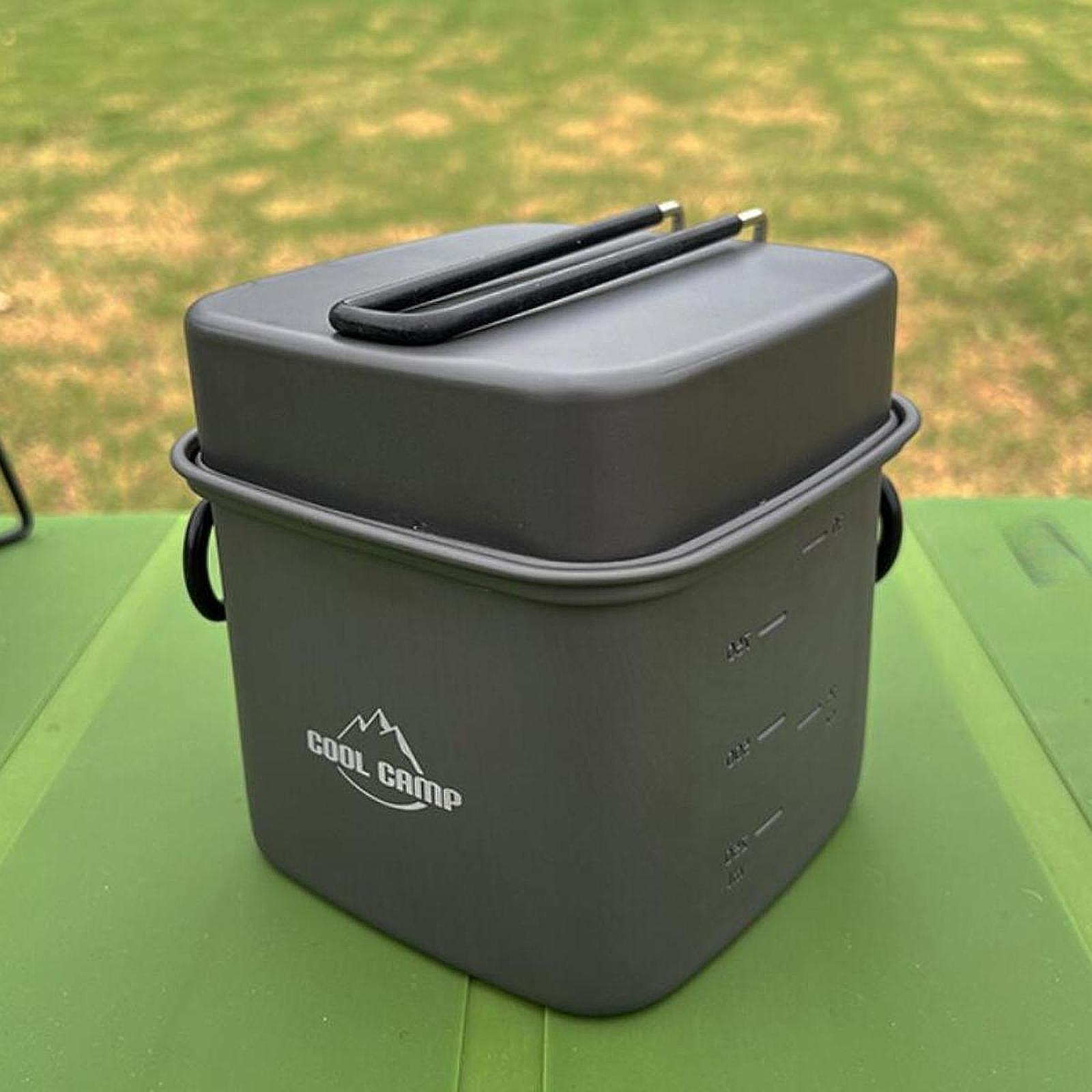 Camping Cookware Set Frying Pa - Camping Cooking Pots And Pans recension och pris