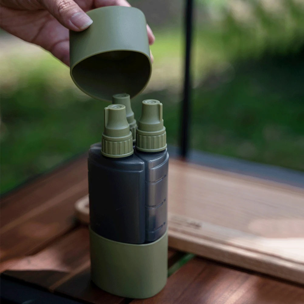 3 In 1 Outdoor Camping Seasoni - Camping Cooking Utensils Storage recension och pris