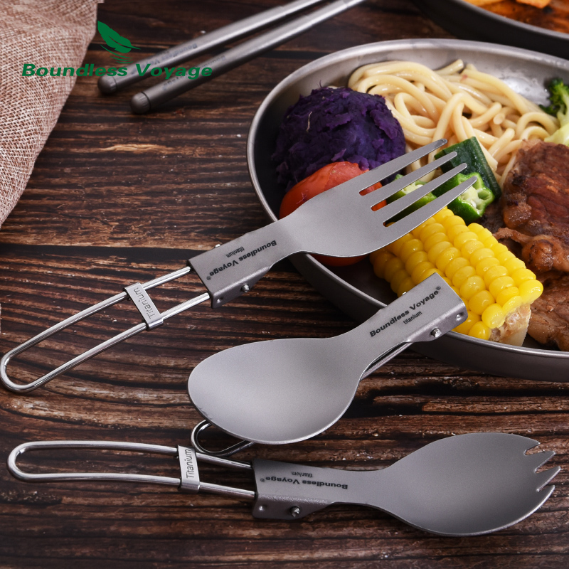 Boundless Voyage Titanium Camp - Camping Cooking Set Stainless Steel recension och pris