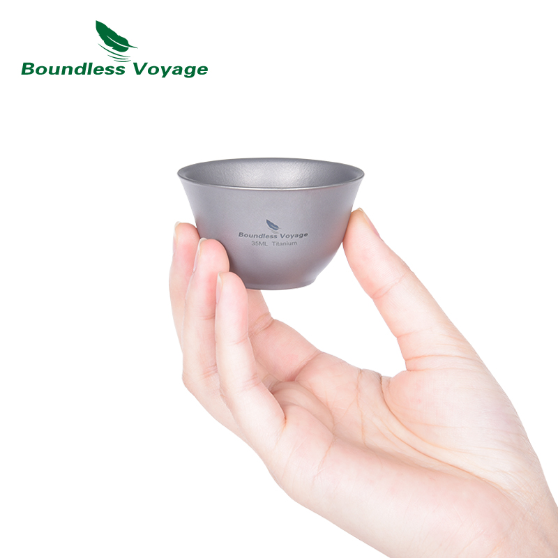 Boundless Voyage Titanium Tea  - Camping Cooking Mug recension och pris