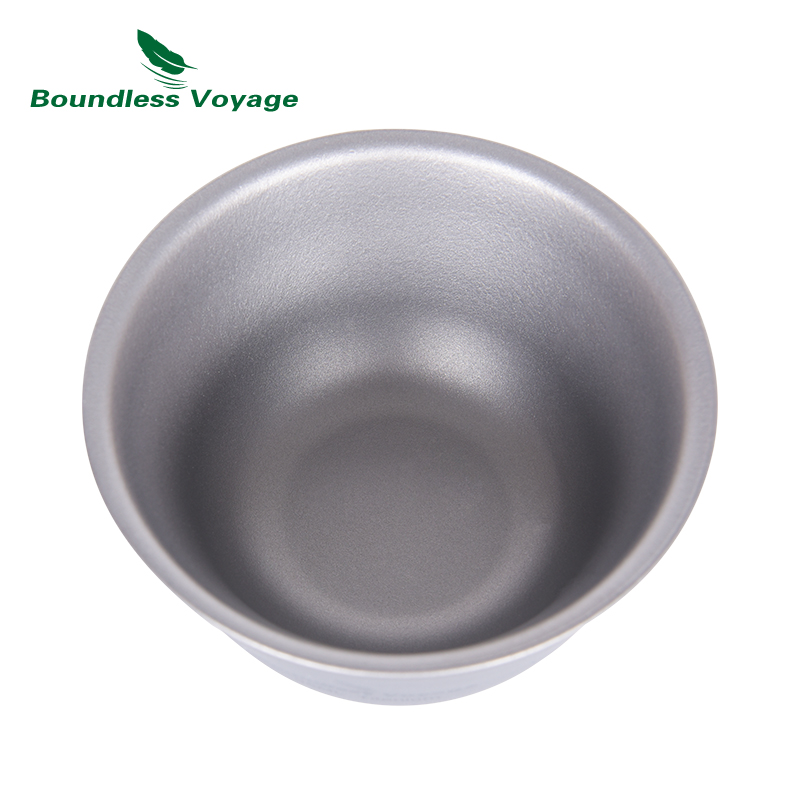 Boundless Voyage Titanium Tea  - Camping Cooking Mug recension och pris