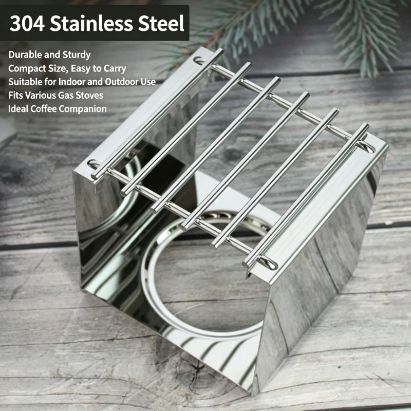 Stainless Steel Square Coffee  - Camping Cooking Cylinder recension och pris
