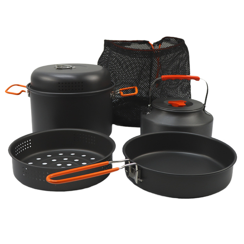 Outdoor Cookware Set Camping C - Camping Cooking Pots And Pans recension och pris