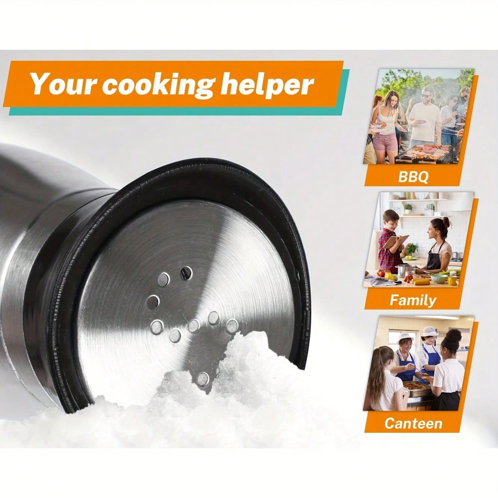 1 Salt/Pepper Shaker 4 Oz Glas - Camping Cooking Gifts recension och pris