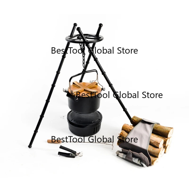 Multi Functional Camping Cookw - Camping Cooking One Pot recension och pris