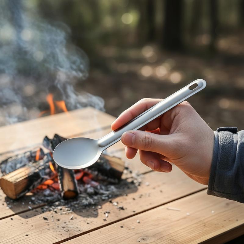 Portable Titanium Long Handle  - Camping Cooking Trangia recension och pris