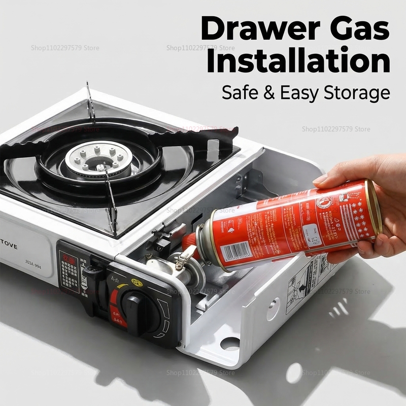 Camping Gas Stove Portable Fol - Camping Cooking Gas Stove Portable Tool recension och pris