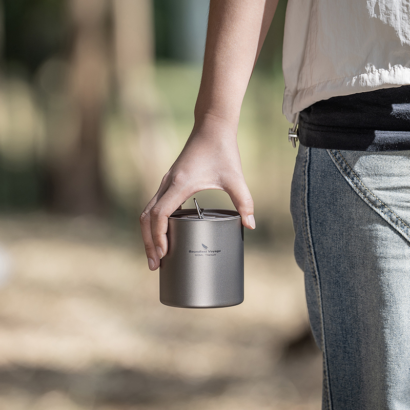 Boundless Voyage Titanium Doub - Camping Cooking Mug recension och pris