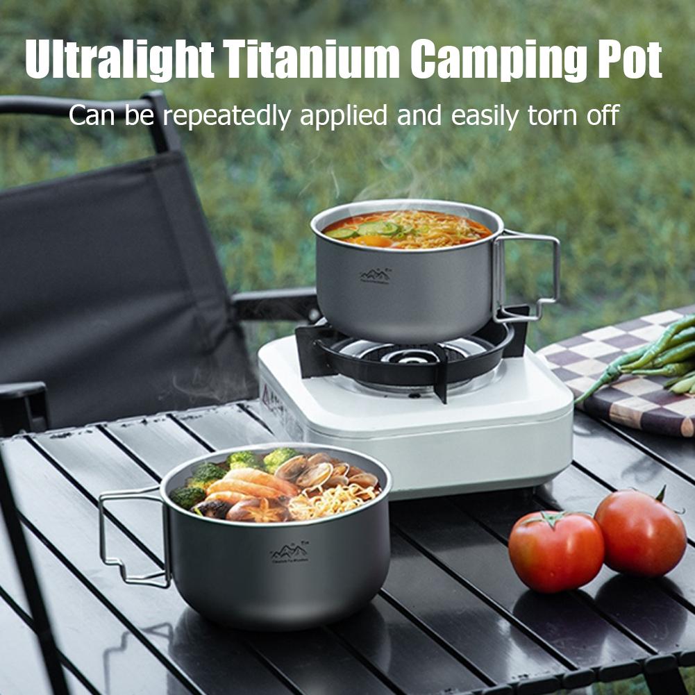 Ultralight Titanium Backpackin - Camping Cooking Cylinder recension och pris