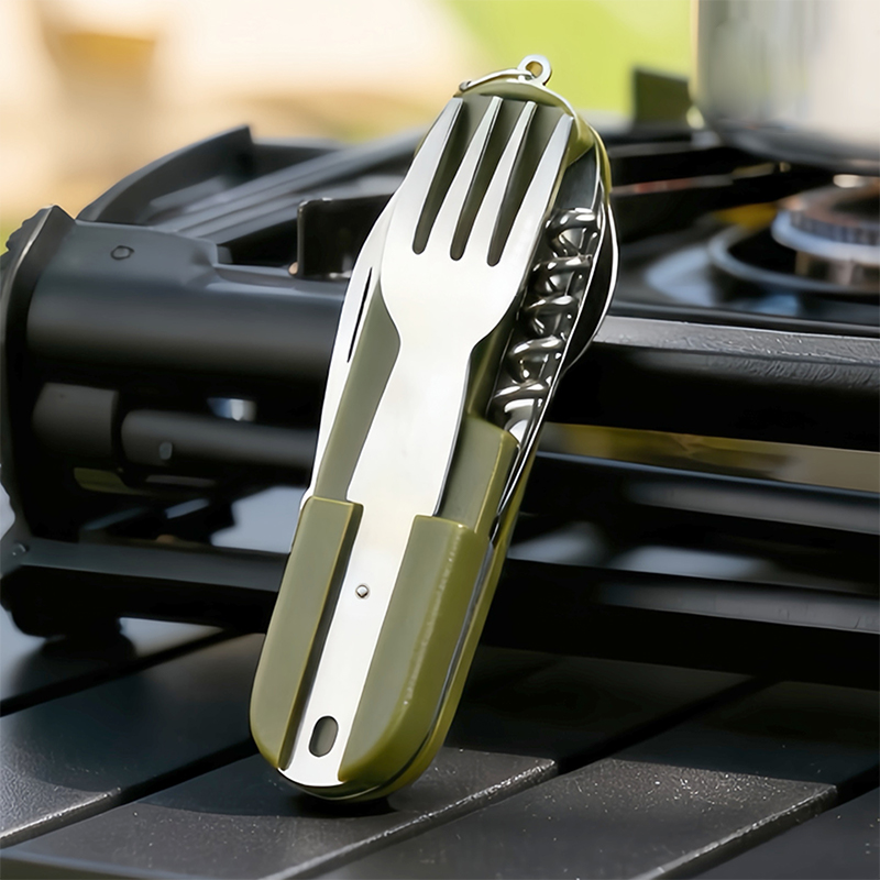 New Stainless Steel 7In1 Campi - Camping Cooking Set Stainless Steel recension och pris
