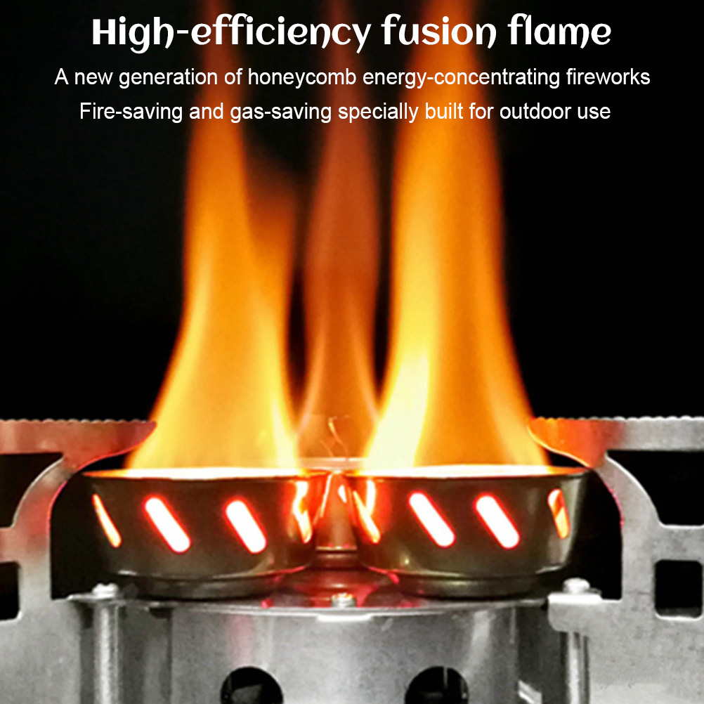 11000W High Power Windproof Ou - Camping Cooking Gas Stove Portable Tool recension och pris