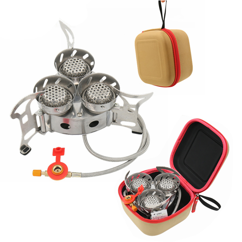 11000W High Power Windproof Ou - Camping Cooking Gas Stove Portable Tool recension och pris