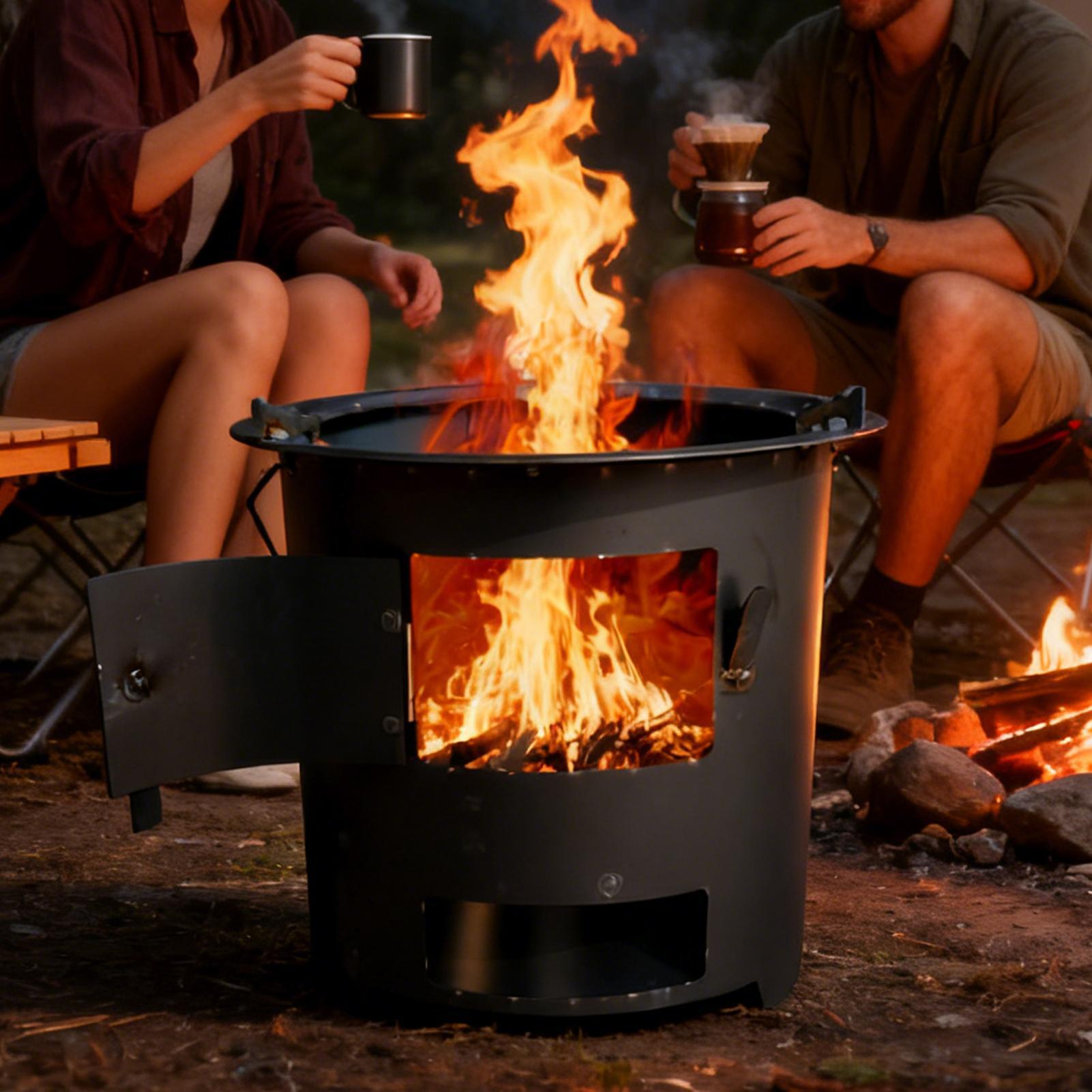 Rocket Stove Camping Portable  - Camping Cooking Gas Stove Portable Tool recension och pris