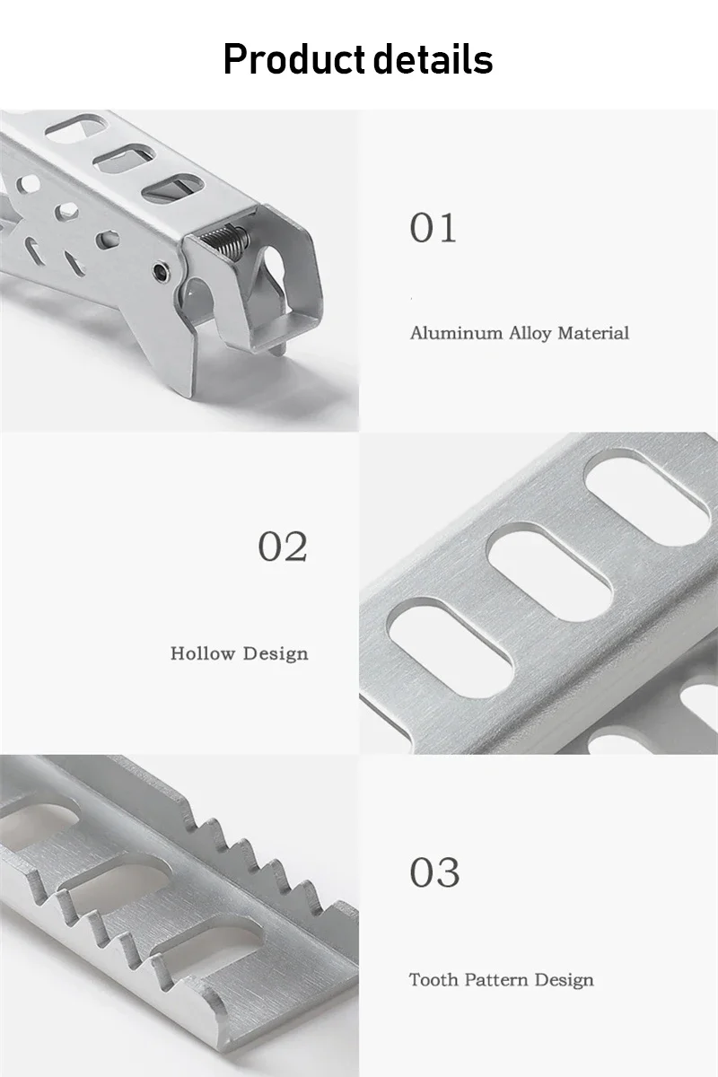 Aluminium Anti-hot Alloy Clip  - Camping Cooking Cylinder recension och pris