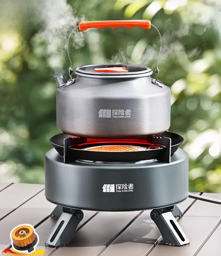 Portable Split Gas Stove Outdo - Camping Cooking Gas Stove Portable Tool recension och pris