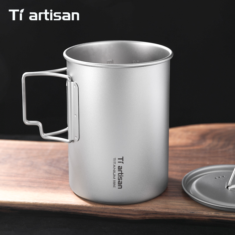 Tiartisan 750ml/ 900ml Titaniu - Camping Cooking Mug recension och pris